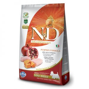 N&D dog GF PUMPKIN Adult Mini Chicken & Pomegranate