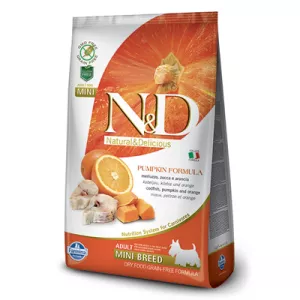 N&D dog GF PUMPKIN Adult Mini Codfish & Orange