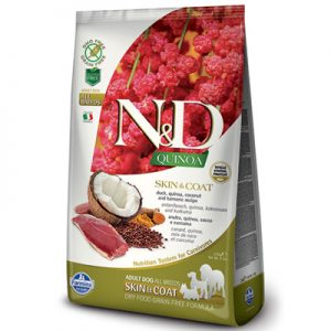 N&D dog GF QUINOA Skin & Coat Duck