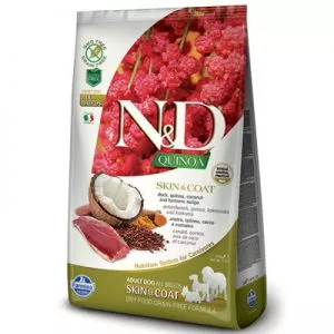 N&D dog GF QUINOA Skin & Coat Duck