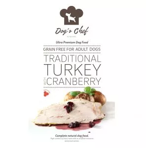 DOG’S CHEF Traditional Turkey with Cranberry