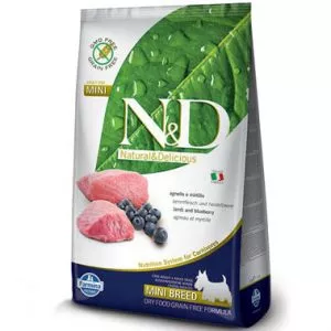 N&D dog GF Adult Mini Lamb & Blueberry