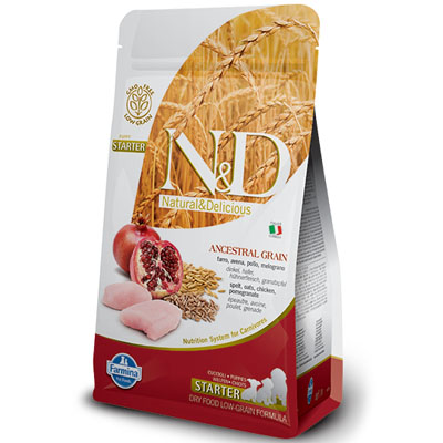 N&D dog AG baby starter chicken&pomegrante 0,8 kg