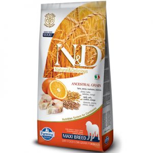 N&D dog AG Adult Maxi Codfish & Orange