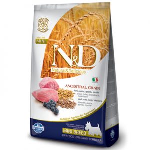 N&D dog AG Adult Mini Lamb & Blueberry