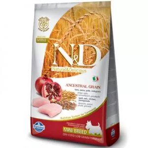 N&D dog AG Adult Mini Chicken & Pomegranate