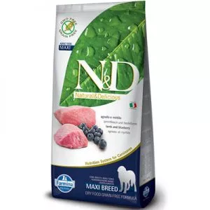 N&D dog GF Adult Maxi Lamb & Blueberry