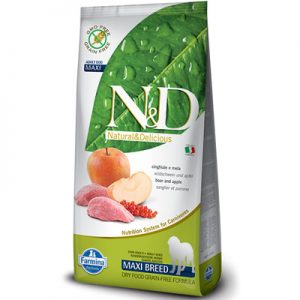 Farmina N&D dog PRIME (GF) adult medium & maxi, boar & apple