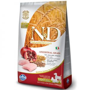 N&D dog AG Light Small & Medium Chicken & Pomegranate