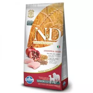 N&D dog AG Senior Medium & Maxi Chicken & Pomegranate 12 kg