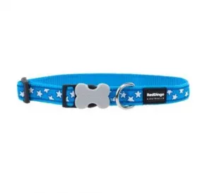 Red Dingo Design White Stars on Turquoise