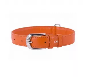 Collar Glamour kožený obojok Orange