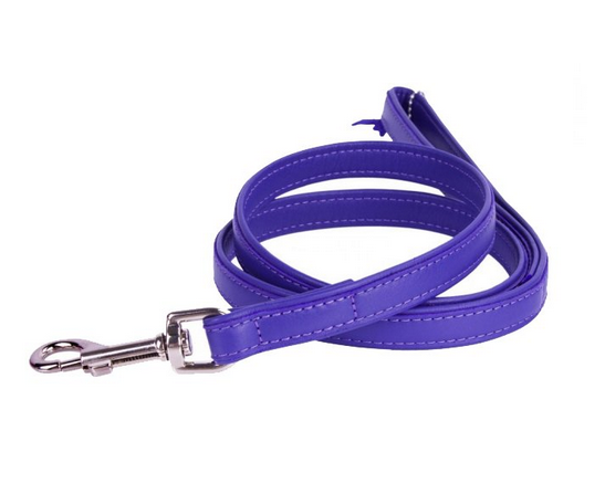 Collar Glamour kožené vodítko Purple