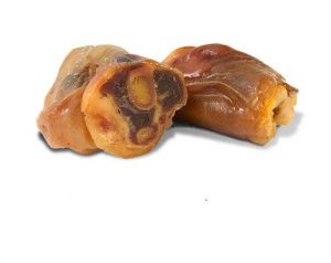 Mega veľká 1/2 šunková kosť pre psy 550g 2ks