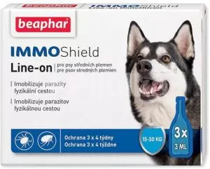 Beaphar Line-on IMMO Shield pre psov M – 9ml