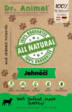 Dr. Animal jahňacie sušené mäso kocky 80g