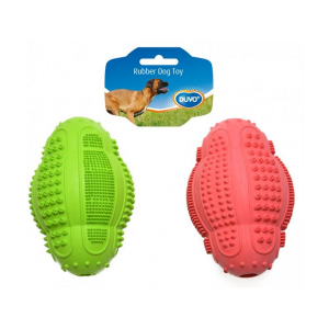 Duvo+ Lopta Rugby masážna na zuby - 11cm