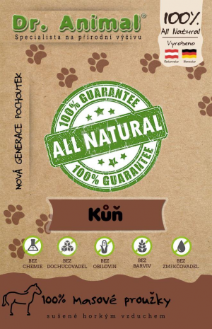 Dr. Animal kôň mäs. prúžky 80g