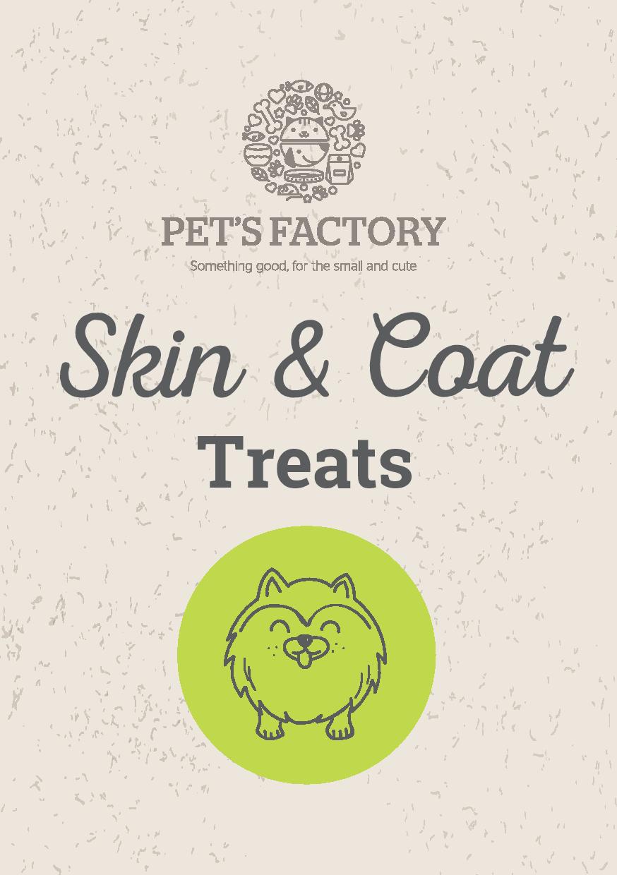 PET´S FACTORY Health Care Skin& Coat Treats 70 g