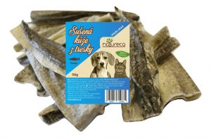 NATURECA Sušená koža z tresky - 50 g