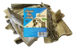 NATURECA Sušená koža z tresky – 50 g