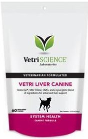 Vetri Science Vetri-Liver Canine žuvacie tbl. 60 tbl. na pečeň