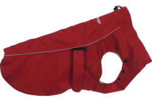 Pršiplášť pre psa Red Dingo červený