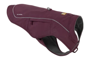 Zimná bunda pre psy Ruffwear Overcoat Fuse™ Harness Jacket