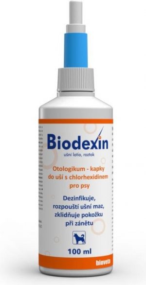 Biodexin Roztok na čistenie uší 100ml