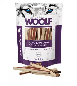Woolf Dog Lamb & Codfish Soft Sandwich LONG 100 g