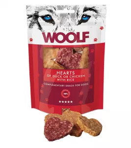 Woolf Hearts of Duck or Chicken with Rice 100 g