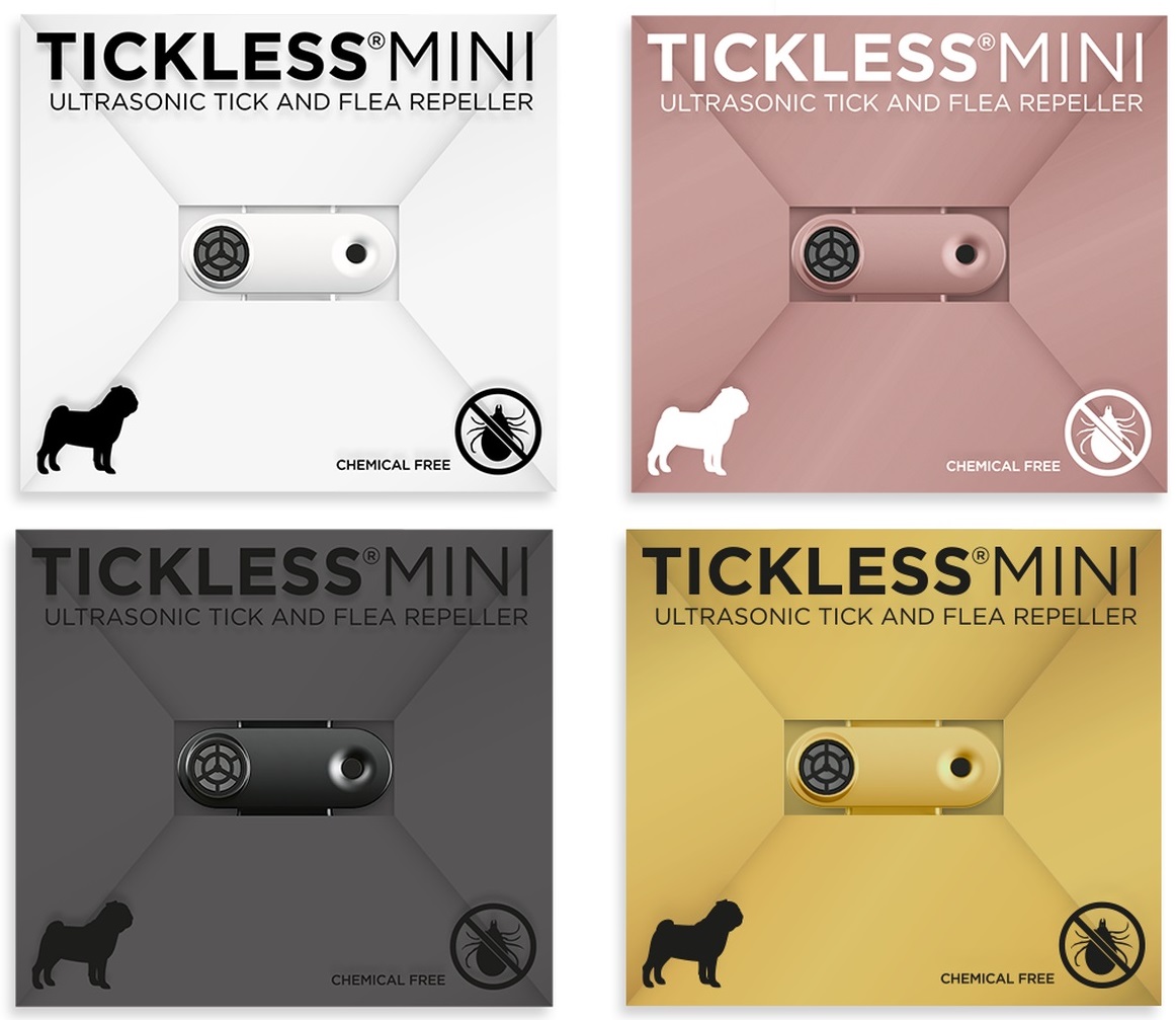 TICKLESS MINI nabíjateľný ultrazvukový repelent pre psy