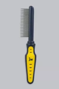 JW Hrebeň na psa s ergonomickou rukoväťou