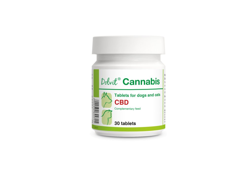 Dolvit Cannabis - tablety s CBD pre psy a mačky