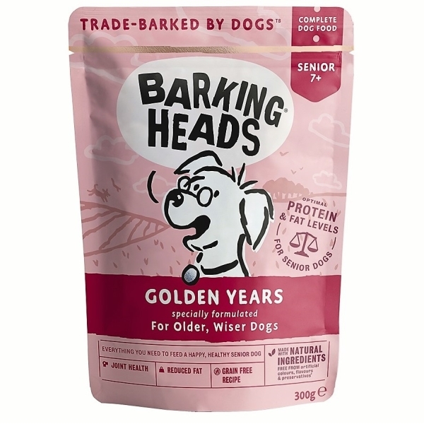 BARKING HEADS Golden Years kapsička NEW 300g