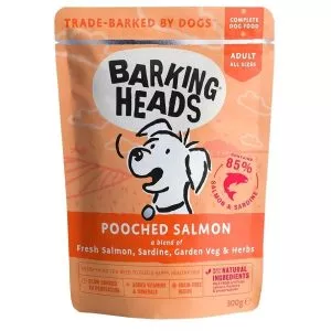 BARKING HEADS Pooched Salmon kapsička 300g