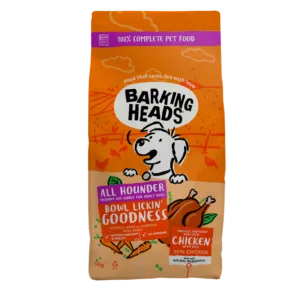 BARKING HEADS All Hounder Bowl Lickin Good Chicken