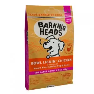BARKING HEADS Bowl Lickin’ Chicken (Large Breed) 12kg