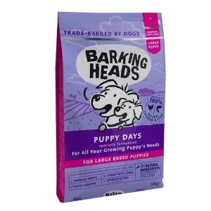 BARKING HEADS Puppy Days NEW (Large Breed) 12kg