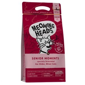 MEOWING HEADS Senior Moments NEW 1,5kg