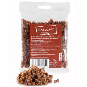 CHEWIES Mini Wildknöchelchen - s divinou 125g