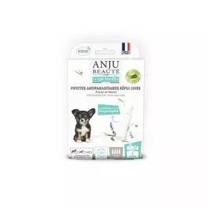ANJU BEAUTÉ Antiparazitná SPOT-ON pipeta proti kliešťom pre šteňatá 3ks/ bal