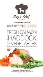 DOG’S CHEF Fresh Salmon with Haddock & Vegetables for ALL PUPPIES