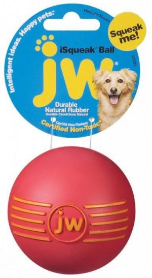 JW Pískacia loptička Isqueak Ball Medium
