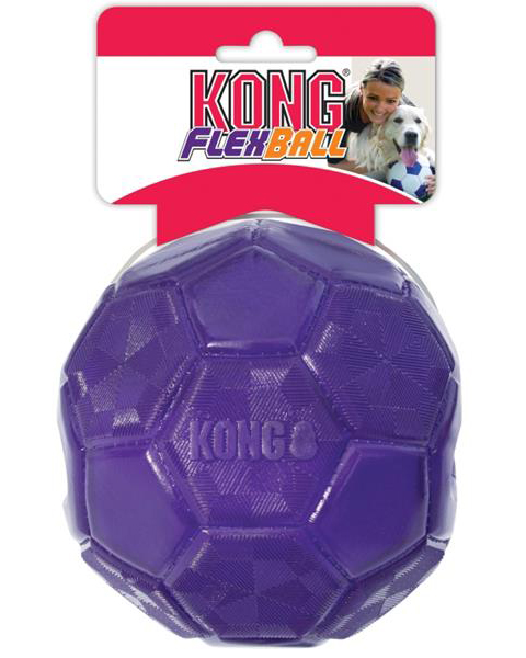 KONG guma FlexBall Lopta - priemer 14 cm