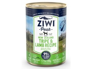 ZIWIPEAK Zelené držky&jahňacie mäso – konzerva 390G