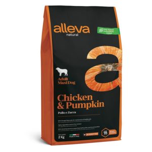 Alleva NATURAL dog chicken&pumpkin adult maxi