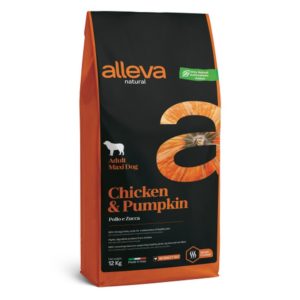 Alleva NATURAL dog chicken&pumpkin puppy maxi
