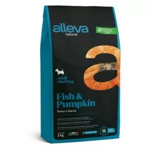 Alleva NATURAL dog fish&pumpkin adult mini