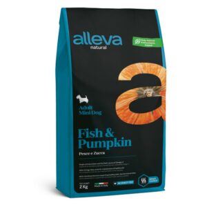 Alleva NATURAL dog fish&pumpkin adult mini